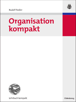 cover image of Organisation kompakt